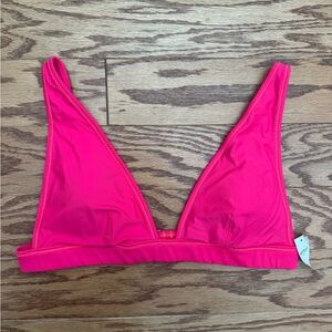 NWT Aerie Plunge Voop Bikini Top